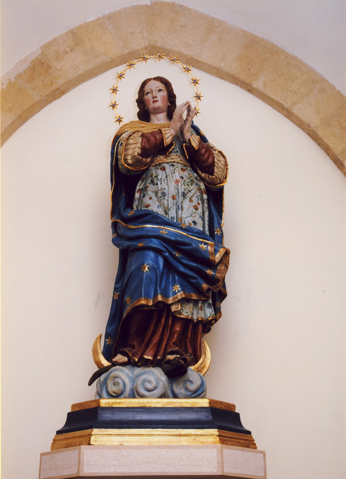 Statua lignea Immacolata