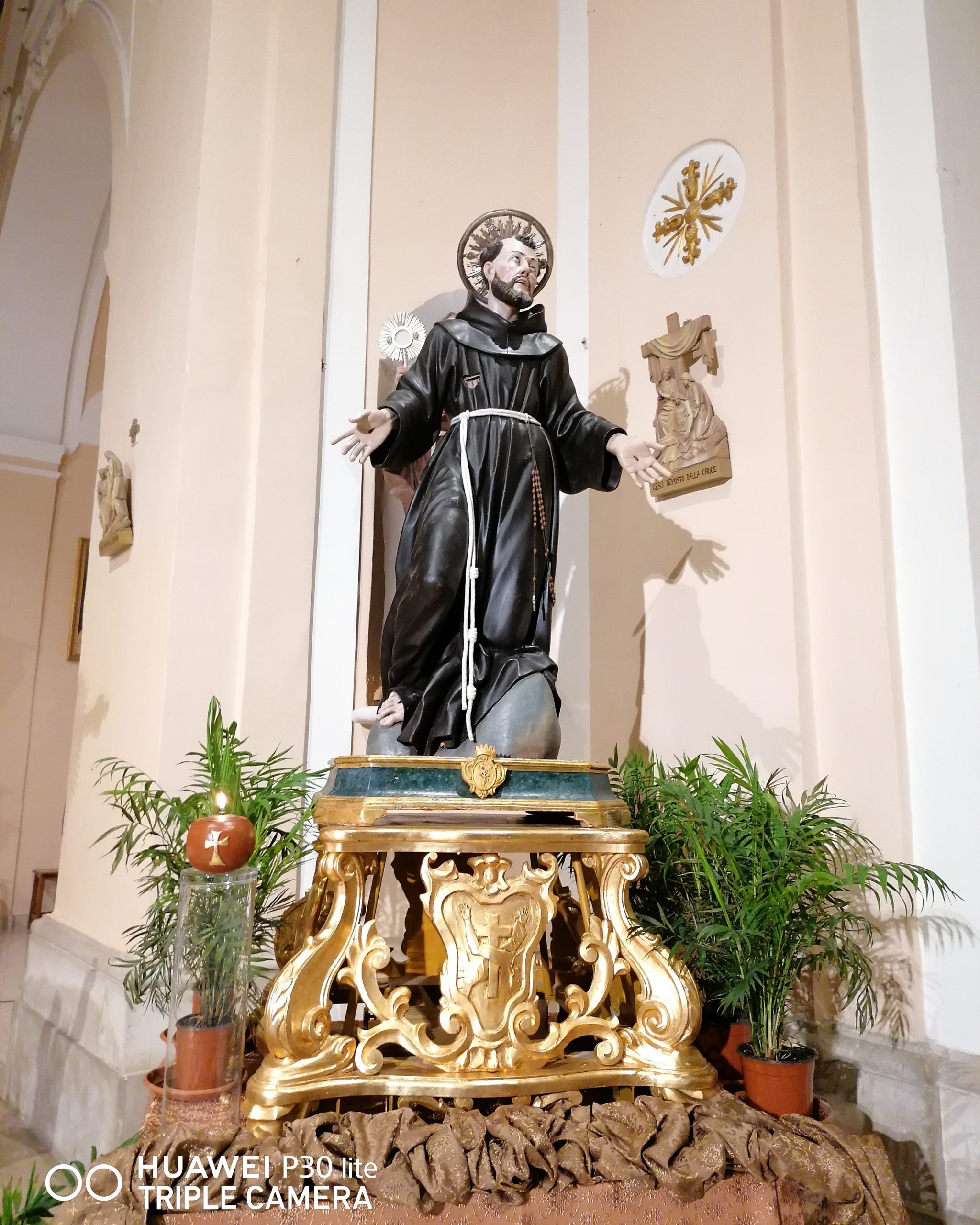 Statua San Francesco Ottobre 2021